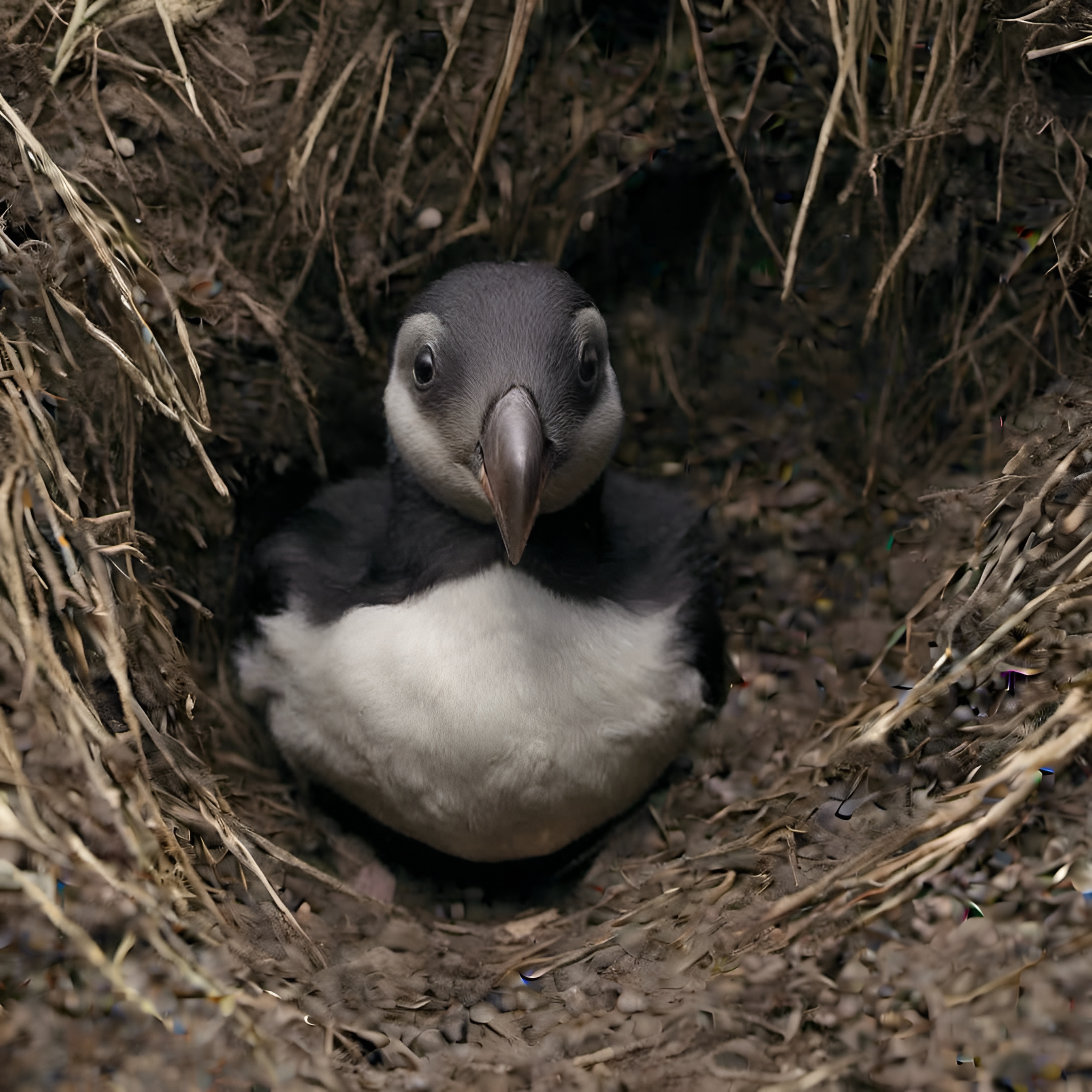 A poor starving puffling
